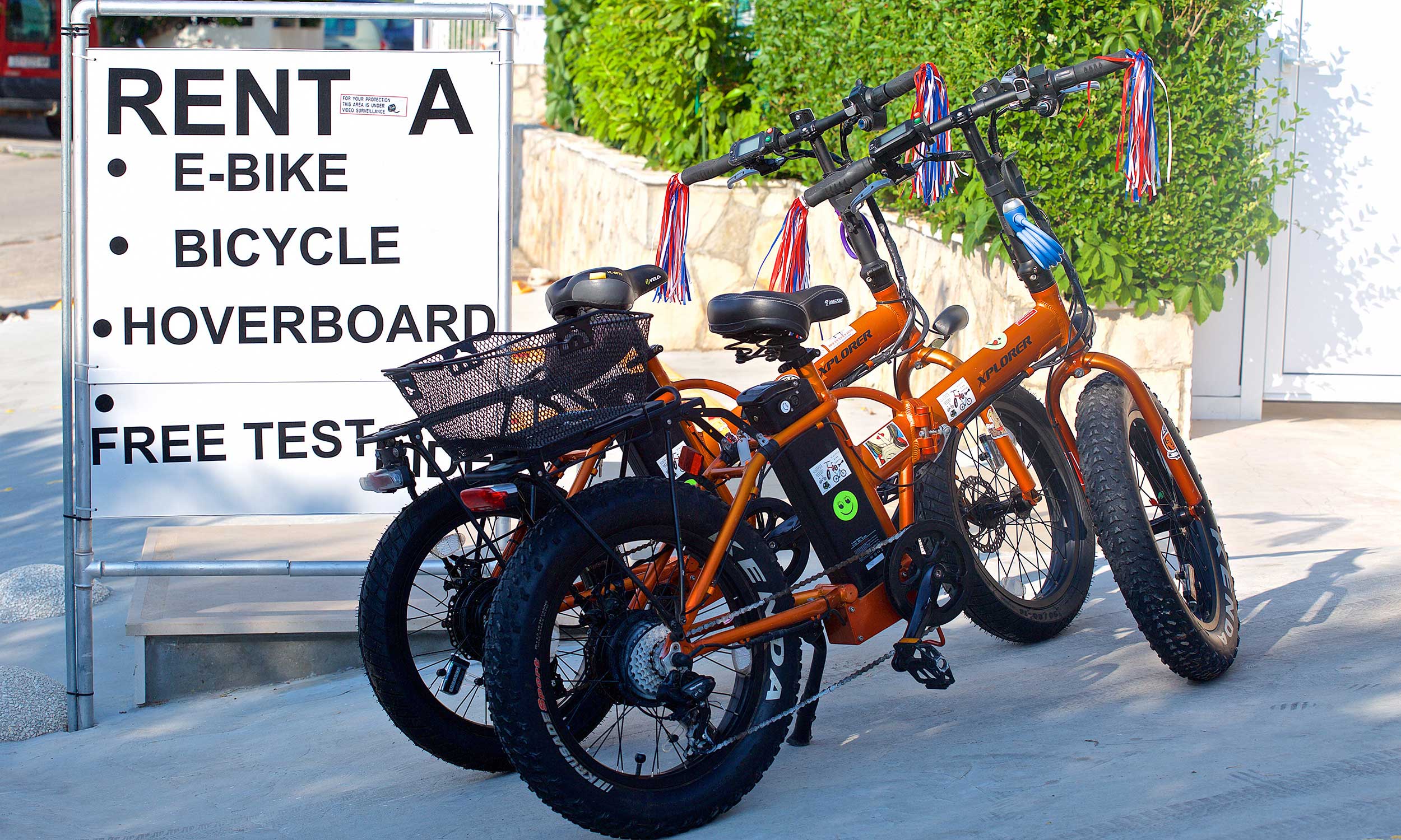 Kalina Apartment Rent a bike